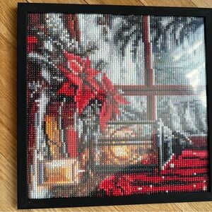 Framed Christmas Diamond Art